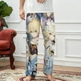 thumbnail image 4 of Genshin Impact Pajamas Pants 3D Printing Wide Leg PJ Pant Loungewear Casual Comfy Sleepwear Lounge Pants for Men Women3XL, 4 of 9