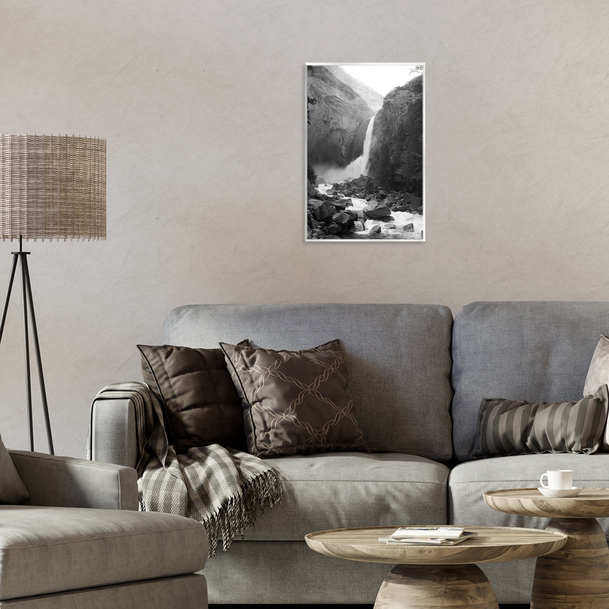Stupell Industries Rocky Yosemite Falls Wall Plaque Art, design by Kim Curinga