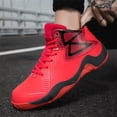 thumbnail image 5 of Boy's High Top  3.0 Basketball Shoes Mens Sneakers Big Kids Lightweight Athletic Shoes for School, 5 of 6