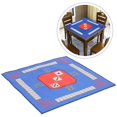 thumbnail image 4 of Bamboohart Polyester Mahjong Game Mat with Antislip Bottom for Table Use Blue 47.2x23.6 Inches, 4 of 10