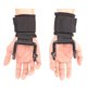 thumbnail image 3 of Heavy Duty Pro Flat Lifting Hooks Neoprene Best Padded Wrist Wraps With Heavy Duty Steel Hooks Power Weight Lifting Training Gym Grips Straps Wrist Su, 3 of 5