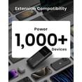 thumbnail image 4 of INIU Banco de energía de 140 W, cargador portátil para computadora portátil de alta capacidad de 27000 mAh, banco de energía para tableta con entrada y salida USB C, cargador de teléfono con pantalla, 4 of 5