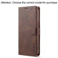thumbnail image 3 of Para iPhone 16 Pro Max Funda tipo billetera con tapa de cuero para iPhone 15 14 13 12 11 8 7 6 6S Plus Funda protectora para teléfono móvil, 3 of 5