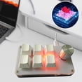 thumbnail image 3 of intercambiable en caliente, 6 tecla duradero, compacto, de seis tecla tecla de DIY con perilla perfke  Teclado para juegos con cable, 3 of 5