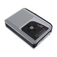 thumbnail image 3 of Reproductor de casete Reproductor de cinta de casete Convertidor de cinta a MP3 compacto y liviano Grabadora de casete para noticias de aprendizaje de, 3 of 9