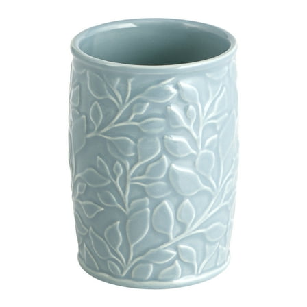 Mainstays Floral Ceramic Toothbrush Holder for Adults