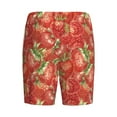 thumbnail image 5 of Easygdp Strawberry Men's Short Pajama Pants, Sleep Shorts, Household Pants, Casual Pants with Pockets - XX-Large, 5 of 9