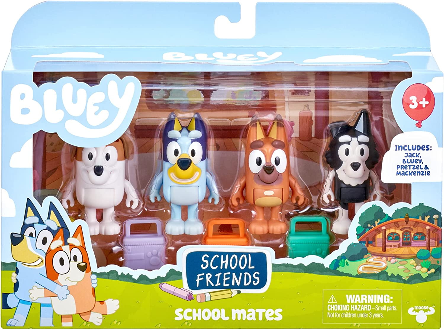 アメリカ購入moose社Bluey フィギュアセット アメリカ購入moose社Bluey フィギュアセット - メルカリ