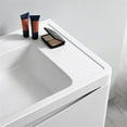 thumbnail image 5 of Fresca Fcb9040-I Tuscany 40" Wall Mounted Single Basin Vanity Set - White, 5 of 8