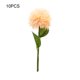 thumbnail image 2 of Yuarrent Flor de simulación de buena sensación de mano de 10 piezas para decoración de hogar o fiesta apariencia realista Artificial Decoración champán, 2 of 6