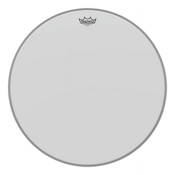 Remo 3700013 22 in. Bass Ambassador X Coated Series Drumhead