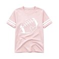 thumbnail image 4 of WhouRiu Girls Fashion Graphic Tees Kids Short Sleeve Crew Neck Tshirt Comfortable Cute Casual Summer T Shirts,6-7 Years, 4 of 4