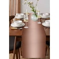 thumbnail image 4 of ERUNPONLY Chocolate Ombre Table Runner - 48 Inch Long Modern Gradient Abstract Art Cotton and Linen Blended Dress Scarves Farmhouse Table Runner for Kitchen Dining, Coffee Table, 13" x 48", 4 of 8