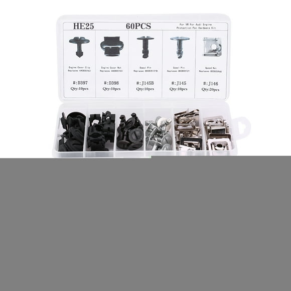 Undertray Cover Trim, Engine Under Cover Fixing Clip, Engine Bottom Fixing Clip, 5 Types For Engine Automotive Parts Replacement Car Accessories