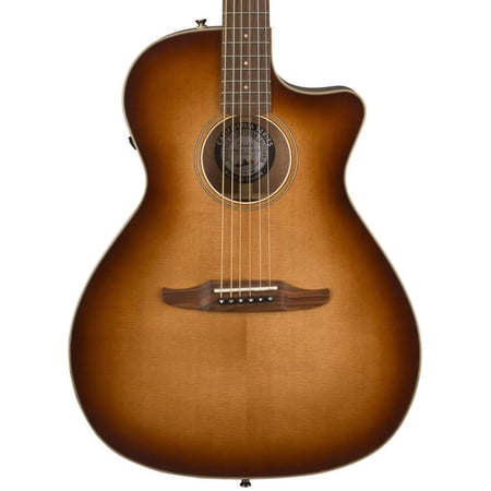 Fender Newporter Classic Acoustic-Electric Guitar (Aged Cognac Burst)