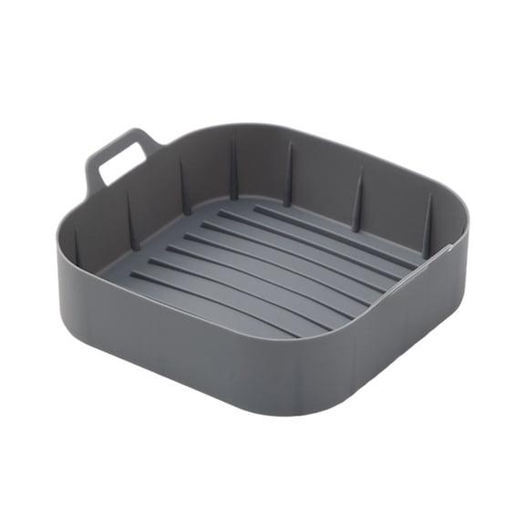 Silicone Baking Tray Air Fryer Square Non-Stick Pan, Food Grade Heat Resistant Silicone Bakeware, Flexible Microwave Oven Freezer Safe Baking Tray for Cake Bread Pizza