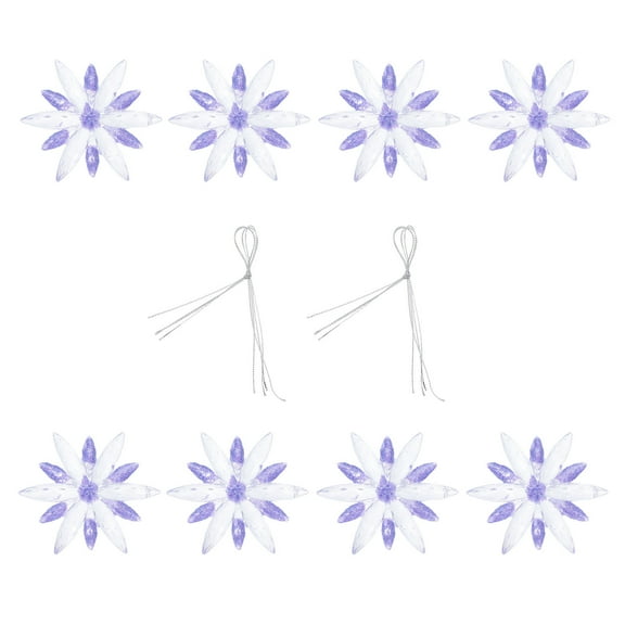 PTOOTP Acrylic Snowflake Christmas Decorations for Holiday Festive Home and Family Seasonal Decor