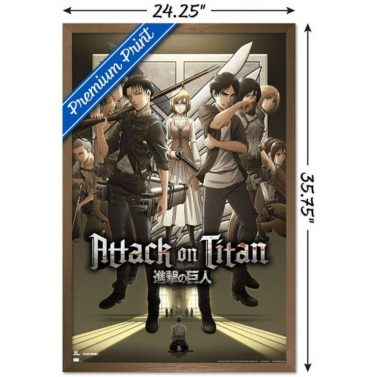 AOTL ポスター Attack on Titan: Season 4 - Key Visual 1 Wall Poster, 14.725