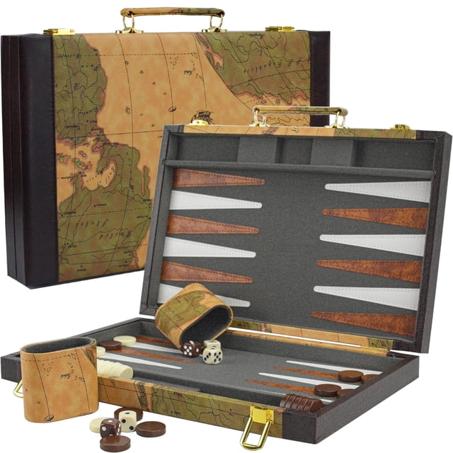 Juego de backgammon Vovotuzzi 15 sets de backgammon para adultos