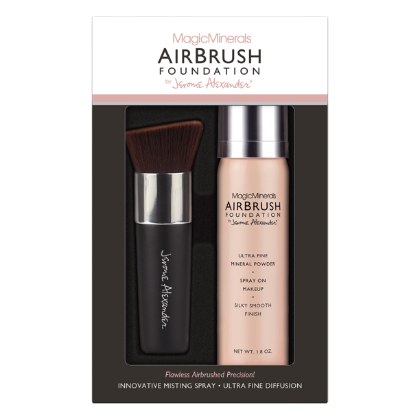 MagicMinerals AirBrush Foundation by Jerome Alexander, 2 Piece Set