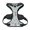 thumbnail image 5 of Lsque Cute Snowflake Dachshund Dog Harness, No-Pull Pet Harness with 2 Leash Clips, Adjustable Soft Padded Dog Vest with Easy Control Handle for Large Dogs-, 5 of 9