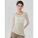 thumbnail image 4 of Camiseta Deportiva de Larga para Mujer, Cuello Redondo, Corte Ajustado, Ideal para Yoga y Otras Actividades Al Aire Libre L, 4 of 9