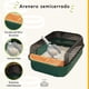 thumbnail image 2 of Arenero para Gatos Semicerrado con Pala para Limpieza Y Filtro Sanitario 50.5cm x 34.5cm x 20cm, 2 of 5