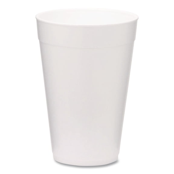 32 oz Foam Drink Cups - White (500/Carton)