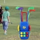 thumbnail image 1 of Juego de palos de Golf para niños, juguete educativo al aire libre, juego de jardín portátil, regalos de cumpleaños, juguete deportivo para niños de Hugo juguetes de golf para niños, 1 of 10