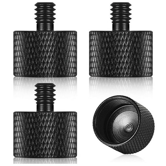 Mic Stand Adapter 5/8 Female to 1/4 Male for Camera Mount Tripod Thread Adapter Conversio C5922