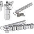 thumbnail image 4 of Metal Pill Box Waterproof Medicine Case 7 Day Aluminum Alloy Pill Case Medicine Bottle, 4 of 5