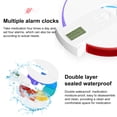 thumbnail image 4 of Organizer Electronic Pill Box with Smart Reminder Portable 7 Grids Weekly Pill Organizer with Timer 12/24 Hour Clock 4 Alarm Clocks Waterproof Food-Grade Material for Pills, 4 of 8