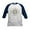 Navy/White, variant on CafePress - Leave Nothing Boot Stone Kids Baseball Jersey - Kids Cotton Baseball Jersey, 3/4 Sleeve Shirt