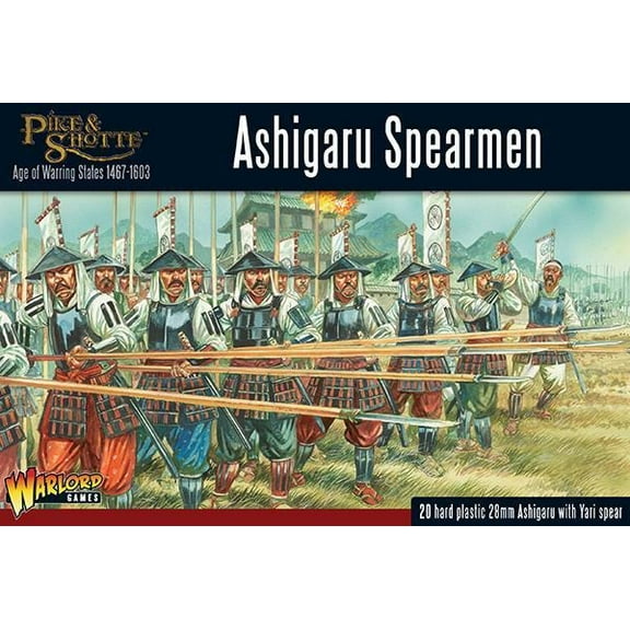 Warlord Games Pike & Shotte Ashigaru Spearmen 202014002