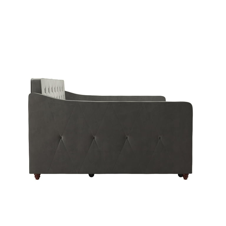 Novogratz vintage upholstered daybed and twin trundle set deals