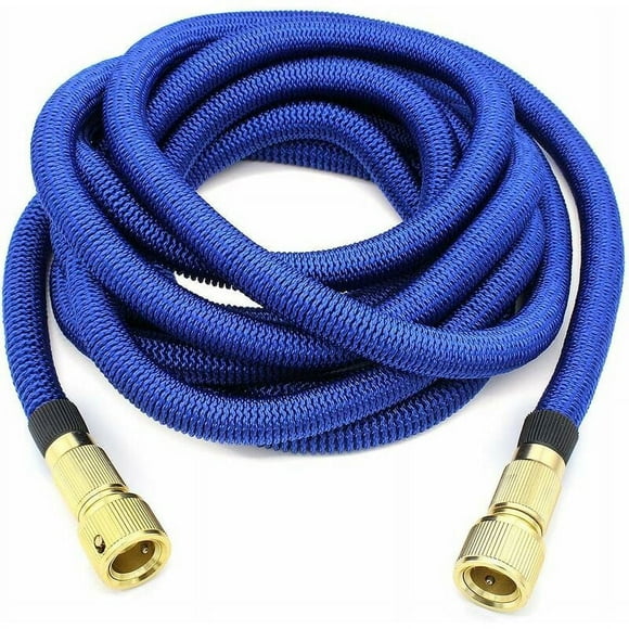 Garden Hose, Expandable Garden Water Hose Flexible Retractable Hose with Metal Fittings for Watering/Garden Cleaning/Car Washing (5m)
