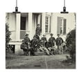 thumbnail image 2 of Print: Major General James H. Wilson And Staff, City Point, Va., July 1864, 2 of 4