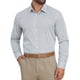 thumbnail image 1 of CAMISAS DE NEGOCIO DE MANGA LARGA PARA HOMBRES CON PATRÓN A CUADROS XL NEGRO GRIS, 1 of 5