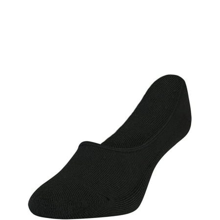 PEDS - Peds Women's Spun Poly Half Cushion No Show Liner Socks, 6 Pairs ...