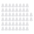 thumbnail image 3 of 50 campanas navideñas de burbujas para manualidades, decoración, manualidades, dibujo, multifunción, color blanco 65 cm, 3 of 9