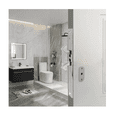thumbnail image 5 of Cerradura Chapa Doble Gancho Puerta Corrediza Aluminio Belug Plateado, 5 of 5