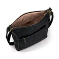 thumbnail image 4 of Bandolera The Sak Iris Leather Black para mujer, 4 of 7