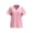 Pink_006, variant on Women Scrub Tops Casual Soft Stretchy Short Sleeve V Neck Shirts Breathable Comfortable Nurse Uniforms Tops with Multiple Pocket White L