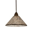 thumbnail image 2 of WAC Micha LED Mirror Pendant, Dk Bronze Cnpy, Dk Bronze - MP-LED559-MR-DB, 2 of 3