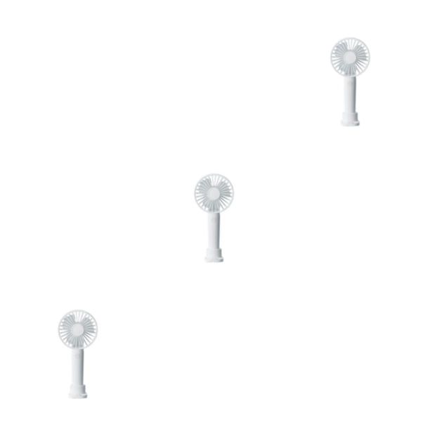 Naiovety Ventilador portátil 1200mAh Recargable Mini Escritorio Silencioso Aire acondicionado 3 Velocidades Herramientas de enfriamiento Type1 NO1
