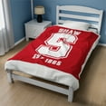 thumbnail image 2 of Shaw University Plush Blanket - 107 HBCU, 2 of 7