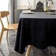 thumbnail image 4 of Lishi Waterproof Rectangle Tablecloth - Stain Resistant, Wrinkle Free, Washable Polyester Table Cover for Dining, Party, Buffet, Wedding (1m x 1m), 4 of 5