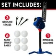 thumbnail image 3 of Franklin Sports Kids Baseball Pitching Machine - MLB 4-in-1 - Blue/Black/Red, 3 of 10