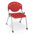 thumbnail image 4 of OFM Rico Series Model 305-16 16"H Armless Stack Chair, Red, 4 of 7