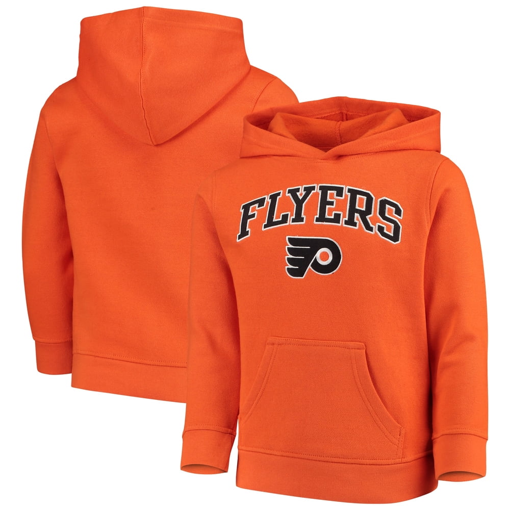Outerstuff Youth Orange Philadelphia Flyers Team Logo Pullover Hoodie
